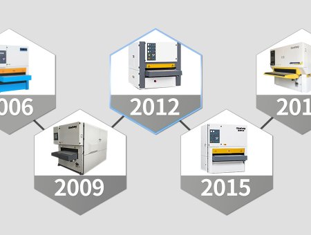 The development process of china wide belt sander from 2005 to 2025
