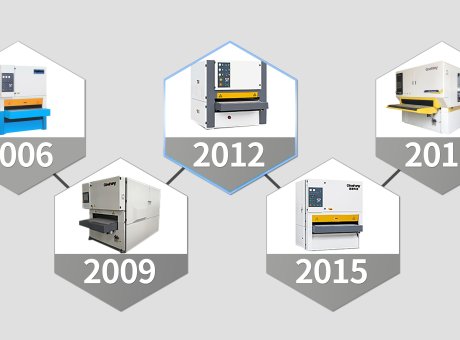 The development process of china wide belt sander from 2005 to 2025